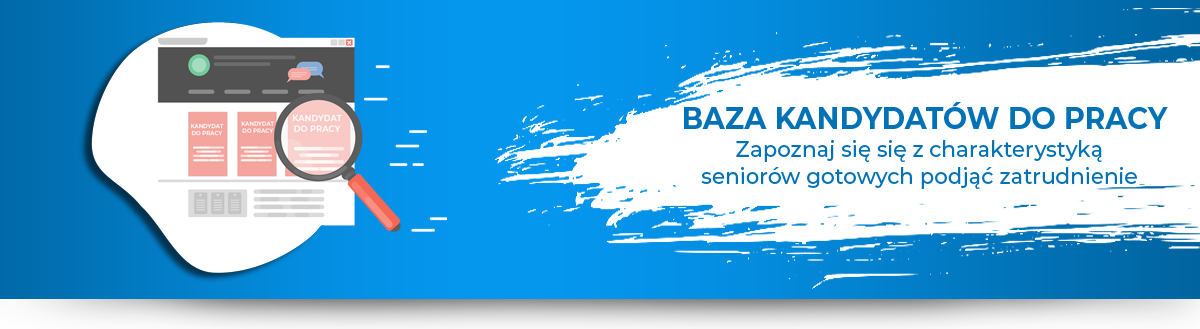 baner stały Baza kandydatów do pracy Senior