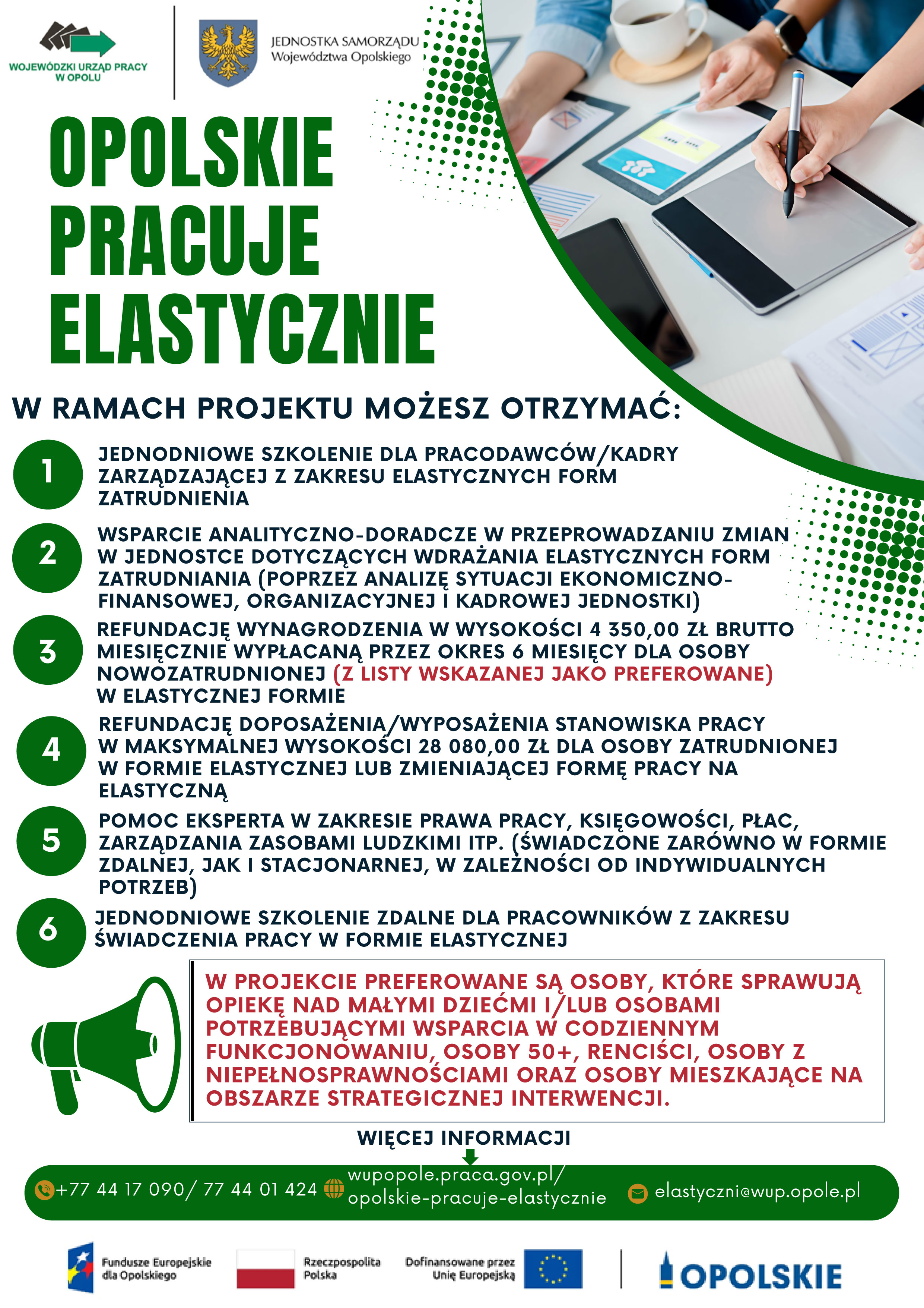 Opolskie pracuje elastycznie