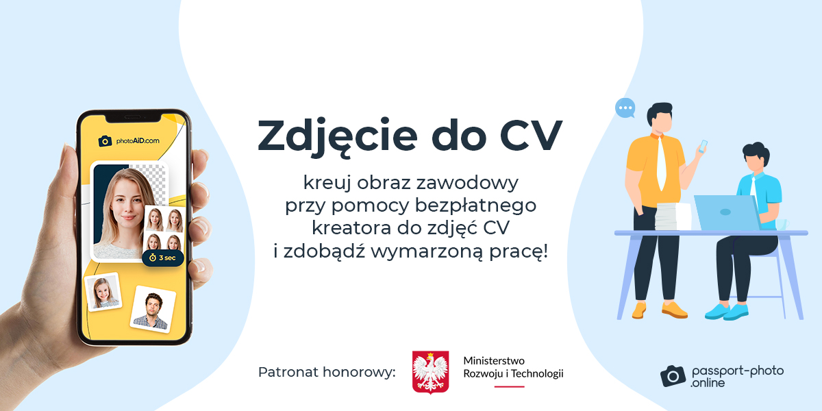 Kreuj obraz zawodowy. Profesjonalne zdjęcia do CV - Bezpłatne udostępnienie Kreatora Zdjęć do CV w celu podwyższenia konkurencyjności kandydata na rynku pracy