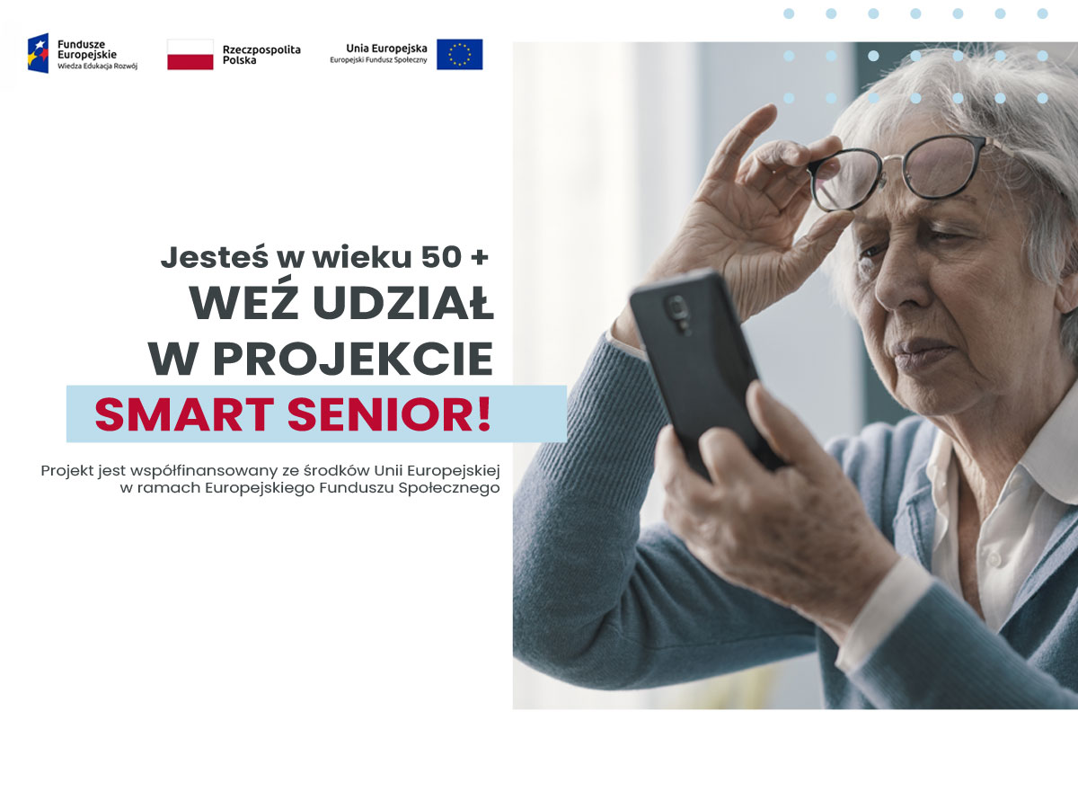 grafika promująca program Smart Senior