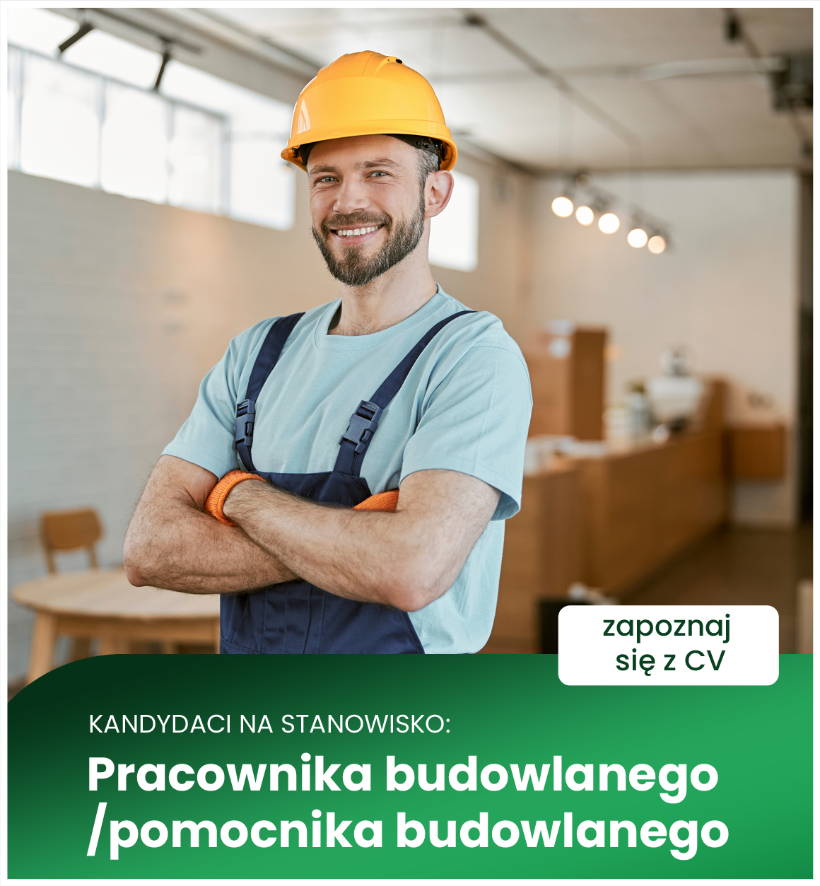 Pracownik budowlany, pomocnik budowlany