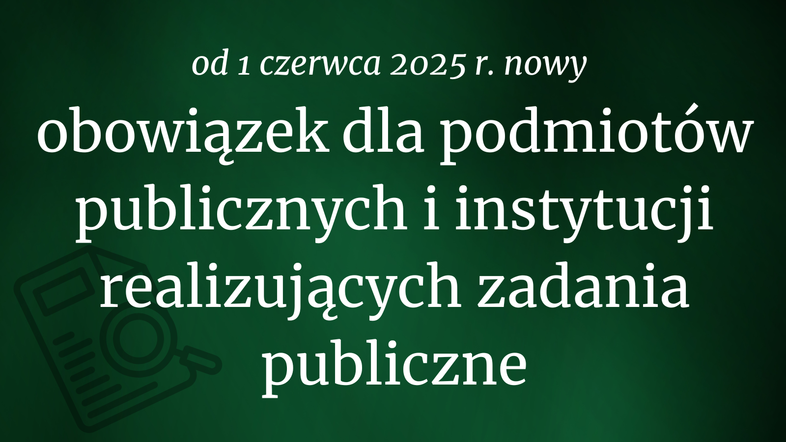 Zdjęcie artykułu Obowiązek zgłaszania ofert pracy do systemu ePraca od 1 czerwca 2025 r. dla podmiotów publicznych i instytucji realizujących zadania publiczne