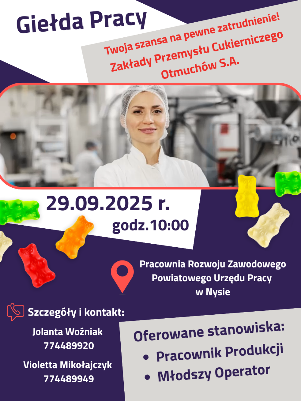 baner giełda pracy ZPC Otmuchów S.A.