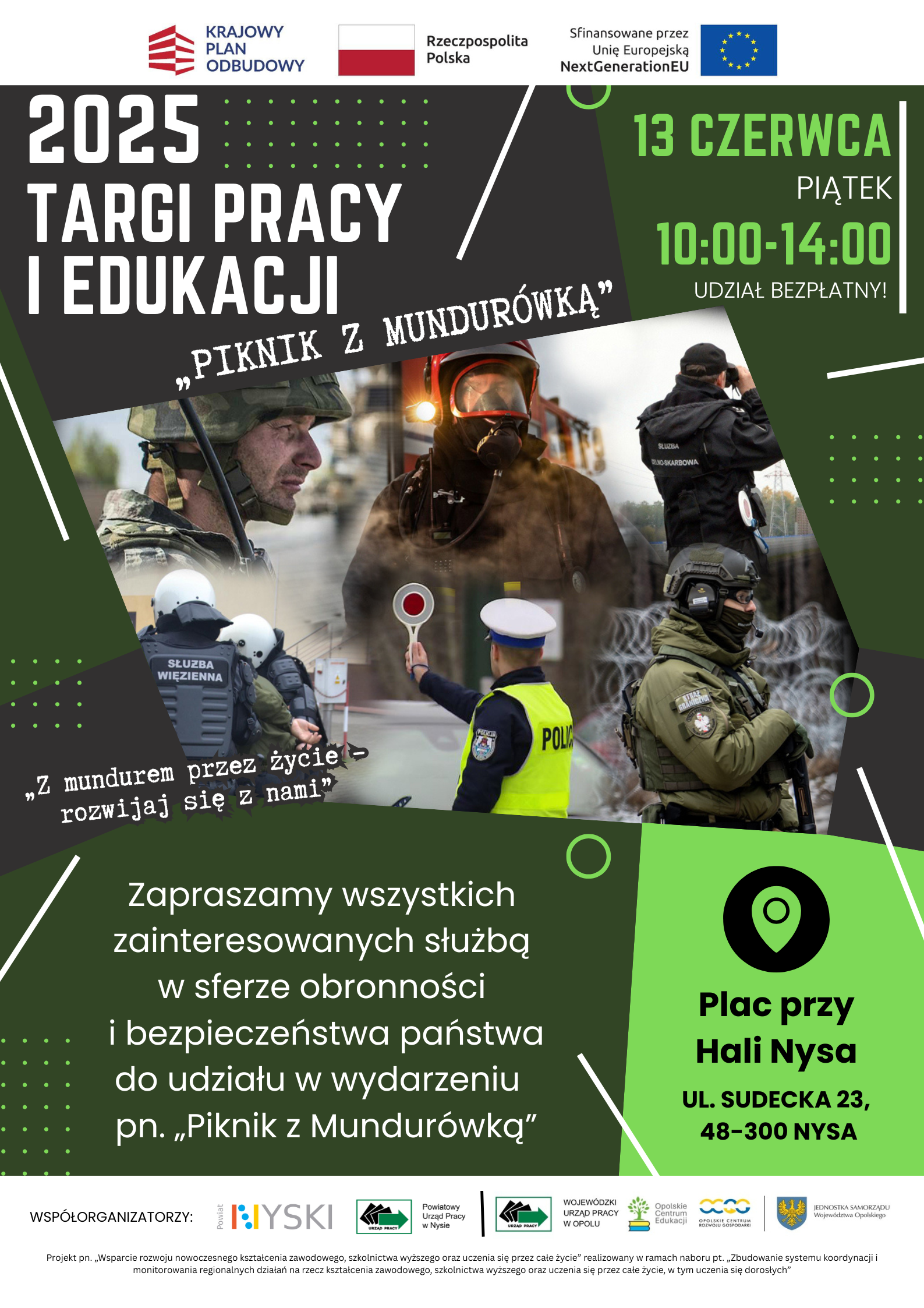 plakat piknik mundurówki