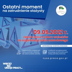 Zdjęcie artykułu Ostatni moment na zatrudnienie stażysty