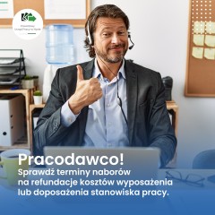 Zdjęcie artykułu Aktualne nabory wniosków. Refundacja kosztów wyposażenia lub doposażenia stanowiska pracy
