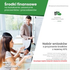 Zdjęcie artykułu Nabór wniosków o przyznanie środków Krajowego Funduszu Szkoleniowego