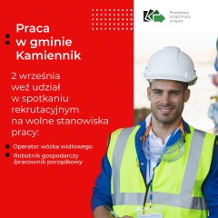 Zdjęcie artykułu Nowe miejsca pracy w gminie Kamiennik