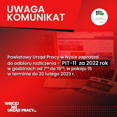 Zdjęcie artykułu Ważny komunikat - odbierz PIT-11