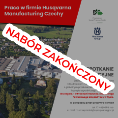 Zdjęcie artykułu Zakończony nabór w Husqvarna Manufacturing