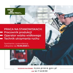 Zdjęcie artykułu Praca w  firmie PATRONE & MONGIELLO Nysa