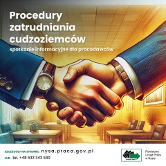 Zdjęcie artykułu Procedury zatrudniania cudzoziemców - spotkanie informacyjne dla pracodawców