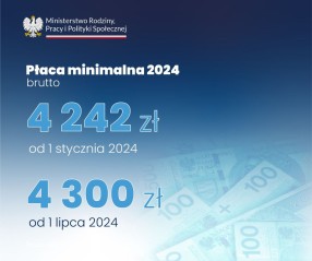 Zdjęcie artykułu Minimalne wynagrodzenie w 2024 r.