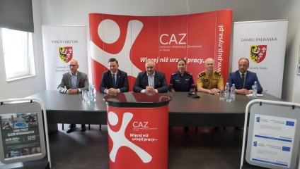 Zdjęcie artykułu Za nami pierwsze nyskie Targi Pracy Służb Mundurowych