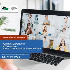 Zdjęcie artykułu Wakacyjne spotkania informacyjne w Pracowni Rozwoju Zawodowego